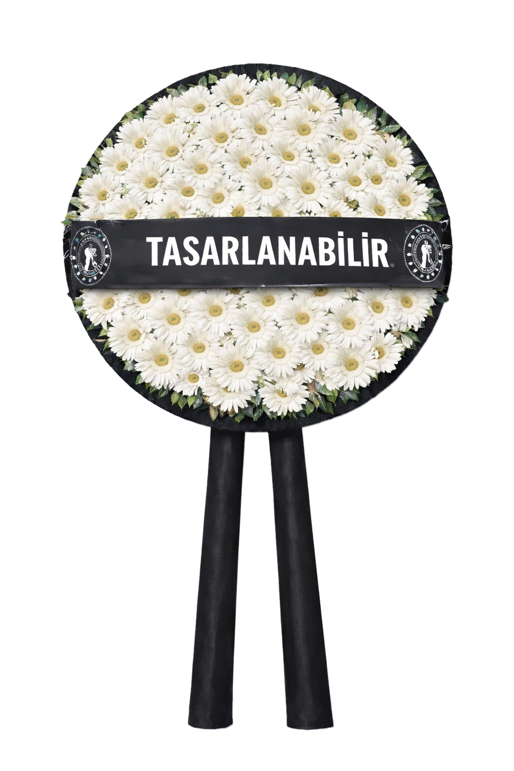 Duru Işık - Beyaz Çiçekli Çelenk