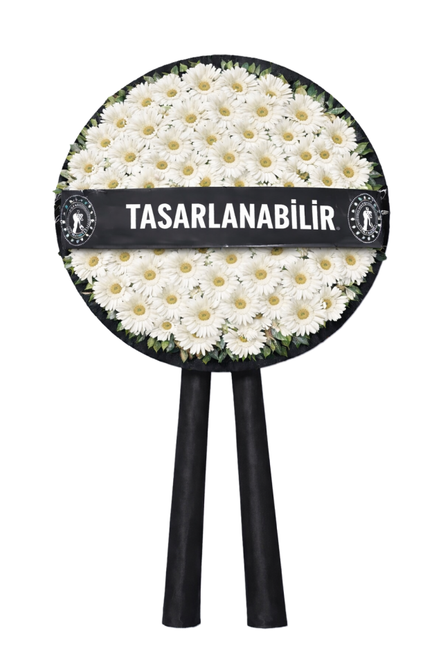 Duru Işık - Beyaz Çiçekli Çelenk
